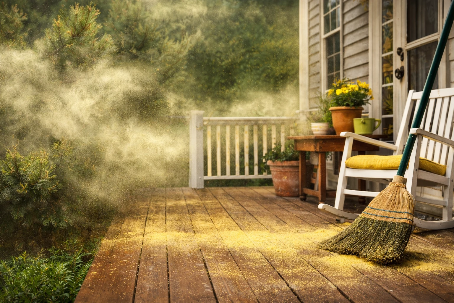Pollen Cleaning in South Carolina: Surviving “The Pollening”